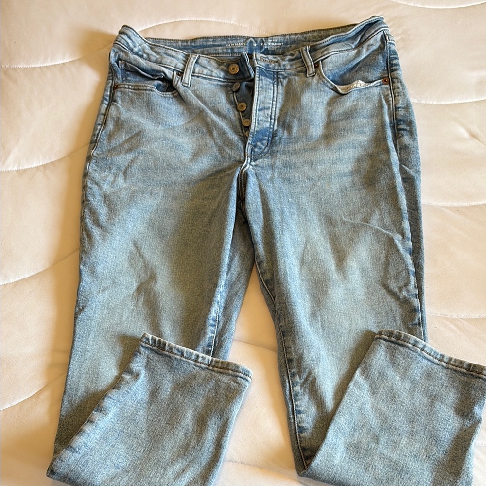 Blue Skinny Jeans with Classic Denim Look